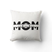 Nome personalizado da mãe e dos filhos