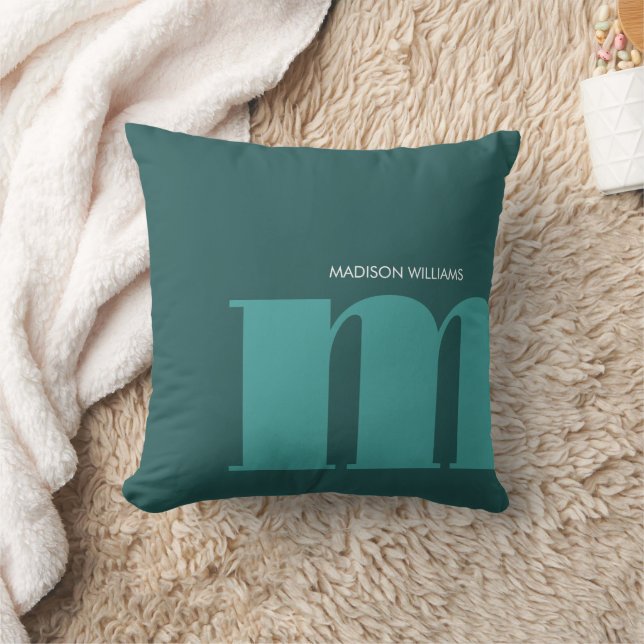 Almofada Nome Personalizado de Cor de Inscrição Editável (Cobertor)