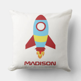 Almofada Nome Personalizado de Lançamento do Espaçamento en