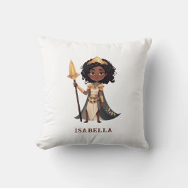 Almofada Nome Personalizado Guerreiro Africano do Cavaleiro