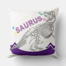 Almofada Nome Personalizado Mamasaurus Mãe Trex Dino Engraç