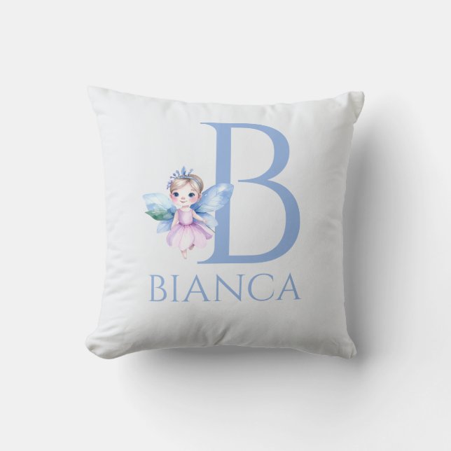 Almofada Nome Personalizado Minha Pequena Fada (Frente)