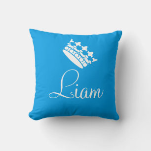 Almofada Nome Personalizado Princesa Liam Travesseiro
