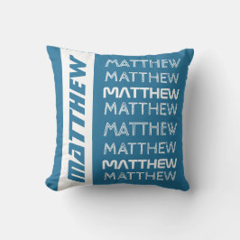 Almofada Nome Repetindo travesseiros personalizados