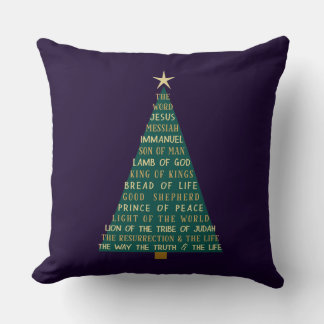 Almofada Nomes de Jesus Árvore de Natal