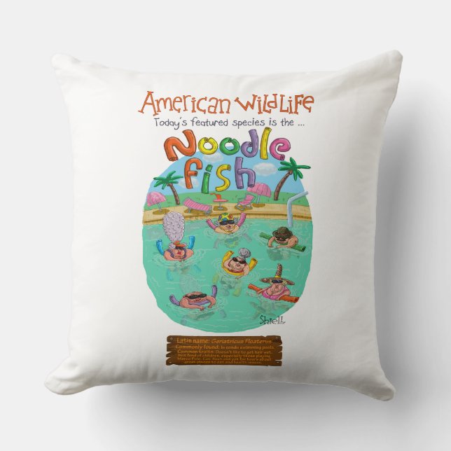 Almofada Noodle Fish (Frente)