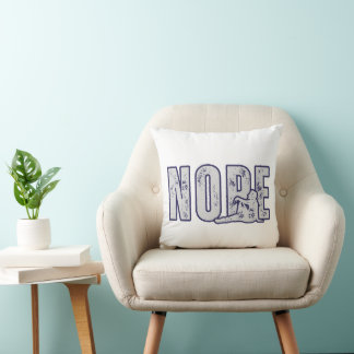 Almofada NOPE – Almofada de Humor Divertido Mínimo