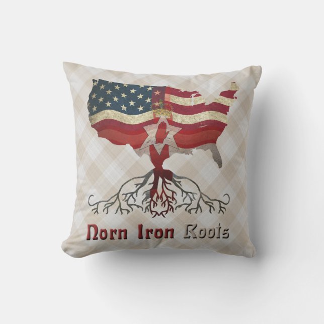 Almofada Norte Irish American Roots (Frente)