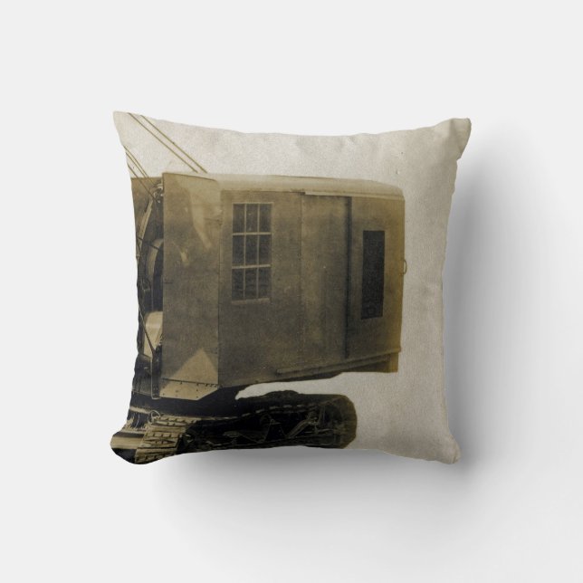 Almofada Northwwest Crane Model 105 Antique Machinery (Frente)