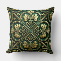 NÓS CELTICOS bonito VERDE E DOURADO IRLANDÊS