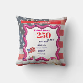 Almofada Nós os Gansos Bobos Celebração Divertida de 250º A