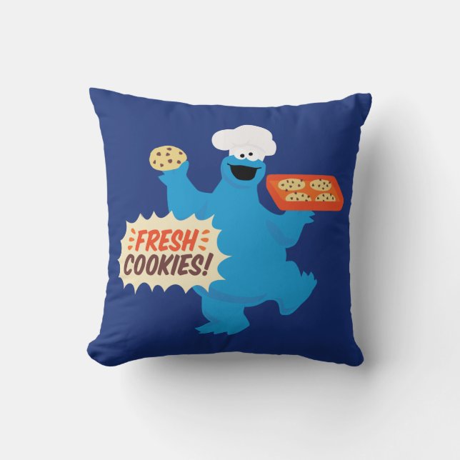Almofada Nós Somos Foodies | Cookies frescos! (Frente)