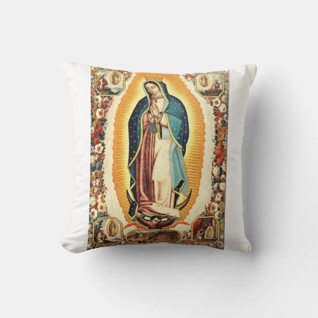 Almofada Nossa Senhora de Guadalupe Arte Radiante (Frente)