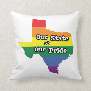 Almofada Nosso Estado de Orgulho Texas