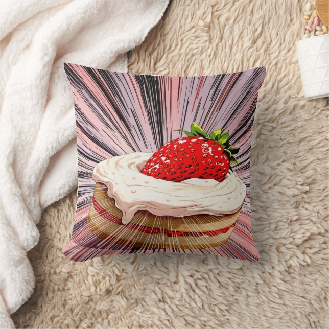 Almofada Nostalgia da Strawberry Shortcake (Cobertor)