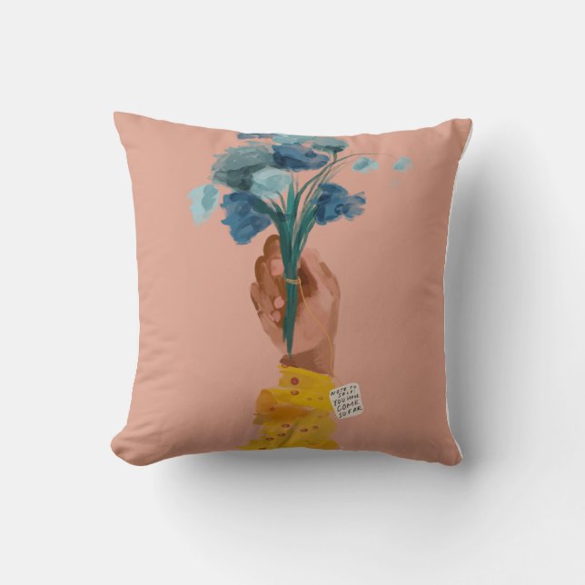 Almofada Nota para a autocitação - Arte Negra Afro-American (Frente)