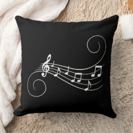 Almofada Notas Musicais