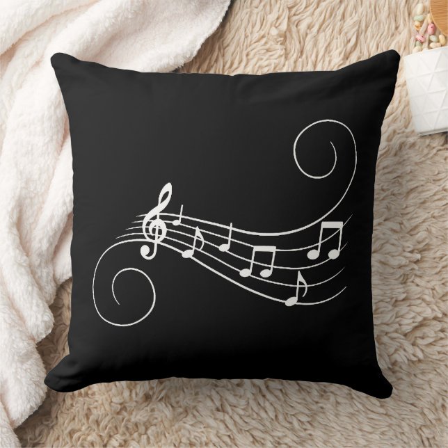 Almofada Notas Musicais (Cobertor)