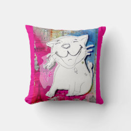 Almofada Notícias Muito Boas Gato