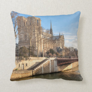 Almofada Notre Dame de Paris no inverno Sun