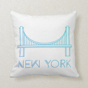 Almofada Nova Iorque da ponte de Brooklyn