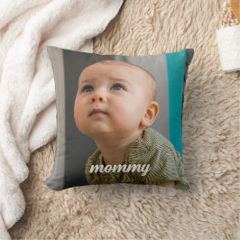 Almofada novas mães Foto Personalizado Minimal