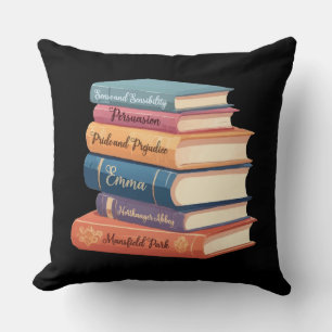 Almofada Novelas de Jane Austen VII