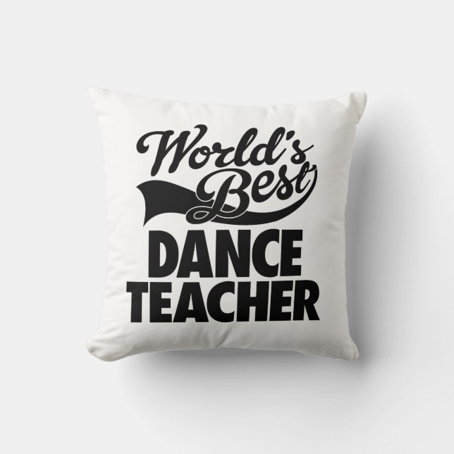 Almofada Novidade do professor da dança do mundo feito sob (Frente)