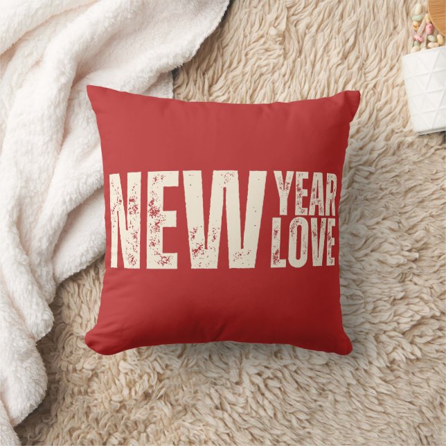 Almofada Novo Ano Novo Amor 2024 (Cobertor)