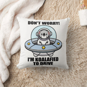 Almofada Novo driver de Koala Bonito, sou Koalafied para di