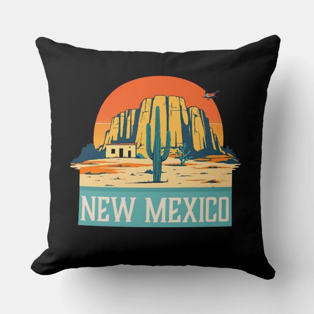Almofada Novo México Estados Unidos da América (Frente)