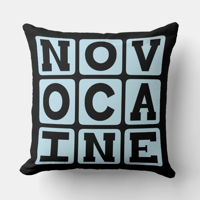 Almofada Novocaína, Anestésico Dental (Frente)