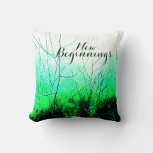 "Novos começos" na Design Floral Verde Brilhante