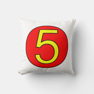 Almofada Número de Corrida 5