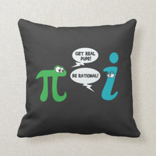 Almofada Número de Pi e Imaginário
