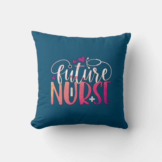 Almofada Nurse Gift | Future Nurse (Frente)
