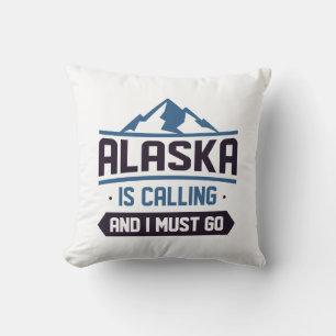 Almofada O Alaska Está Ligando E Eu Preciso Ir