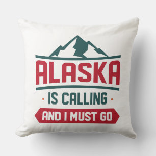 Almofada O Alaska Está Ligando E Eu Preciso Ir