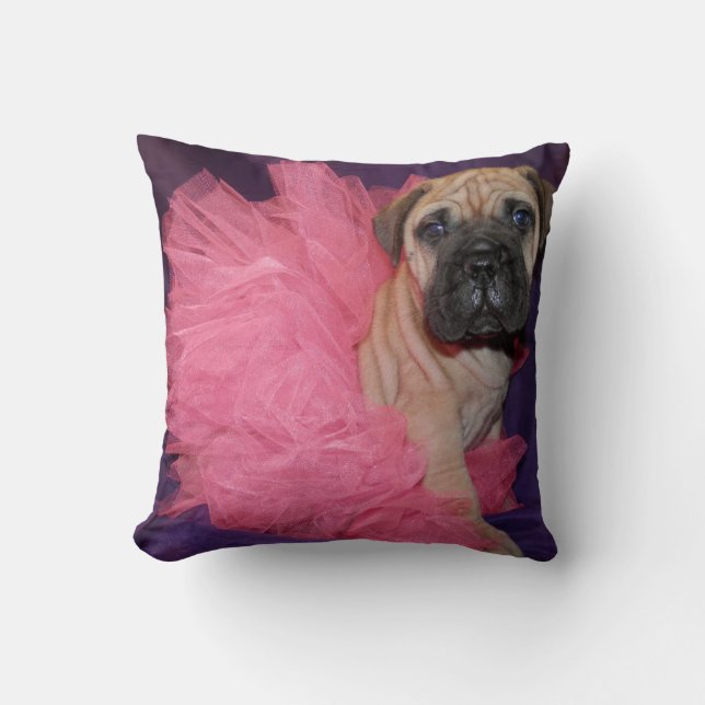 Almofada O amor Bullmastiff a Turquia-Turquia da (Frente)