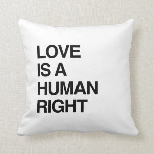 ALMOFADA O AMOR É UM DIREITO HUMANO