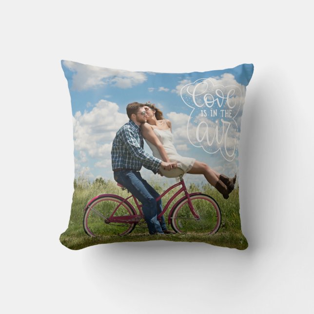 Almofada O amor está no ar - Foto (Frente)