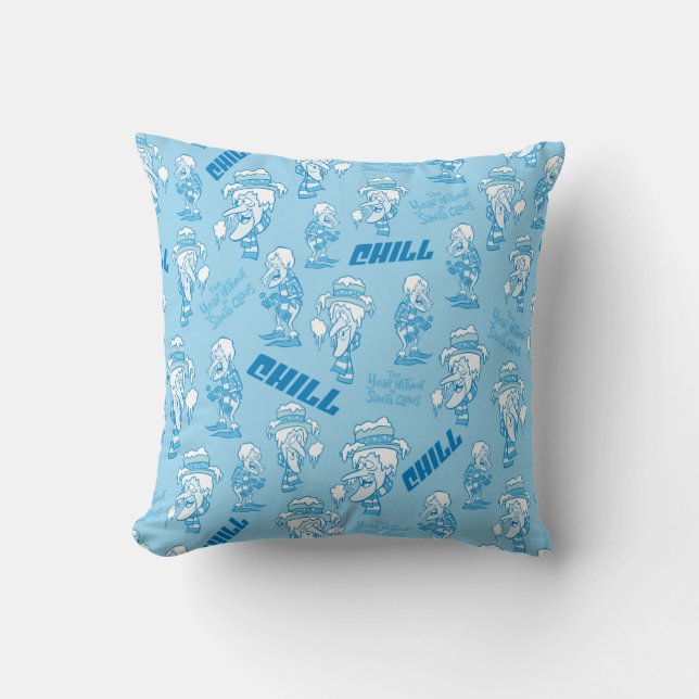 Almofada O ANO SEM PADRÃO SANTA CLAUS™ Snow Miser (Frente)