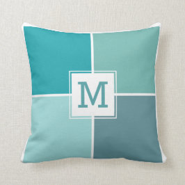 Almofada O Aqua telha o travesseiro decorativo feito sob
