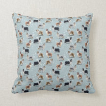 O áspero Collie Cushion