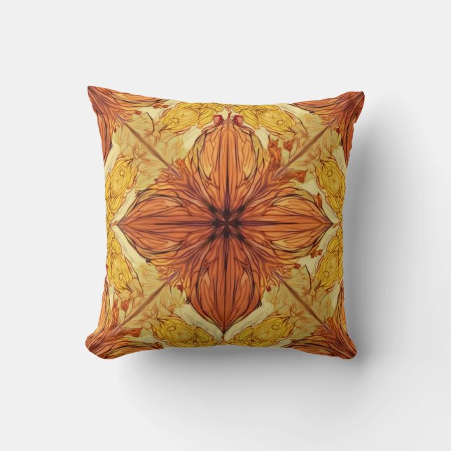 Almofada O Autumn Deixa A Cushion Padrão (Frente)