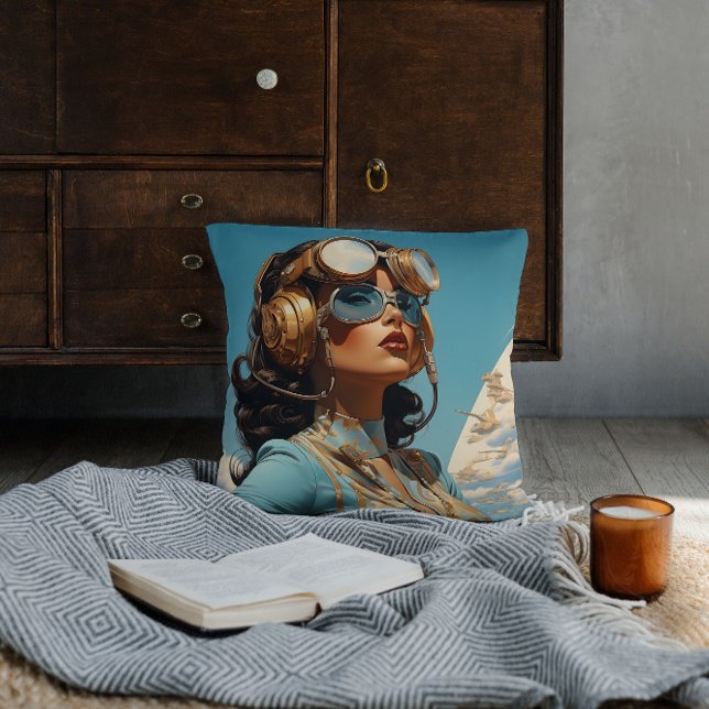 Almofada O Aviador Sonha Estilo em Crise (Criador carregado)