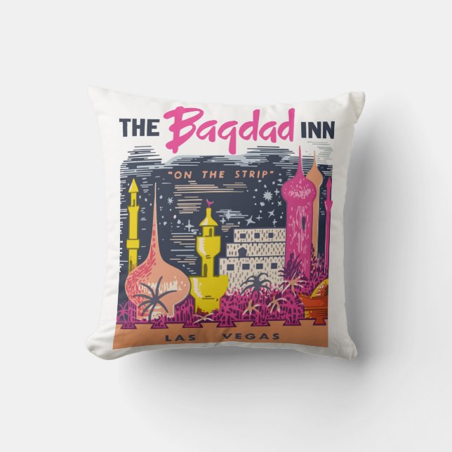 ALMOFADA O BAGDAD INN (Frente)