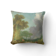 O balanço por Jean-Honore Fragonard