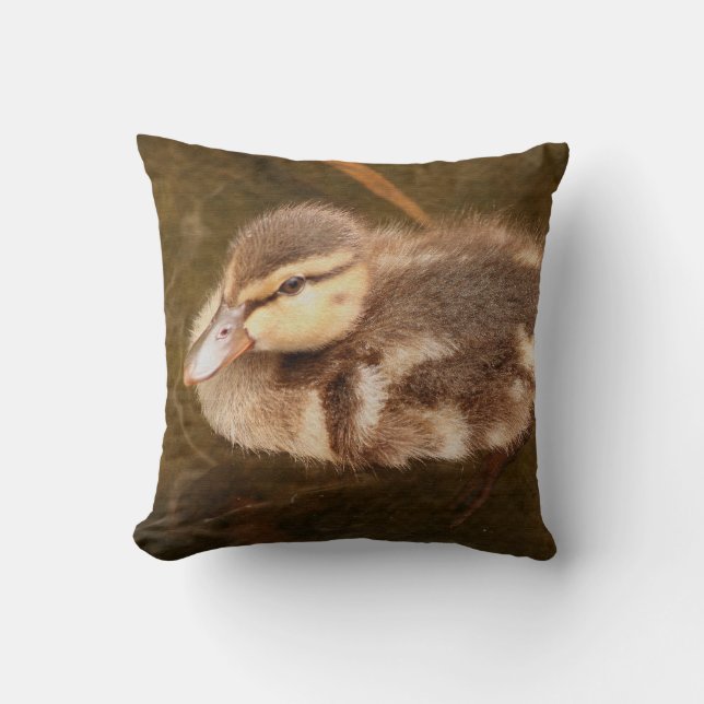 Almofada O bebê Ducks o pato selvagem dos animais dos (Frente)