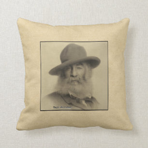 Almofada O bom poeta cinzento Walt Whitman (1819-1892)